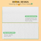 PayLessHere 8 inch Memory Foam Mattress Cooling Gel Green Tea Infused Mattress,CertiPUR-US Certified,Breathable Bed Mattress for Cooler Sleep Supportive & Pressure Relief,White Twin