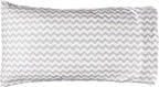 King Size Sheets - Breathable Luxury Bed Sheets with Full Elastic & Secure Corner Straps Built In - 1800 Supreme Collection Extra Soft Deep Pocket Bedding Set, Sheet Set, King, Chevron Gray