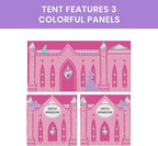 Disney Princess Loft Bed Tent - Curtain Set for Low Twin LoftBed (Bed Sold Separately) by Delta Children (Pack of 10)