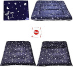 MAXYOYO Navy Star Futon Mattress Japanese Floor Mattress Tatami Floor Mat Foldable Bed Portable Camping Mattress Kids Sleeping Pad Floor Lounger Couch Bed Twin Size