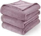 BEDELITE Fleece Blanket Twin Size Dusky Violet Throw Blankets for Couch & Bed, Luxury Plush Cozy Fuzzy Blanket 60x80 inches, Super Soft Warm Lightweight Throw Blanket for Travel Camping