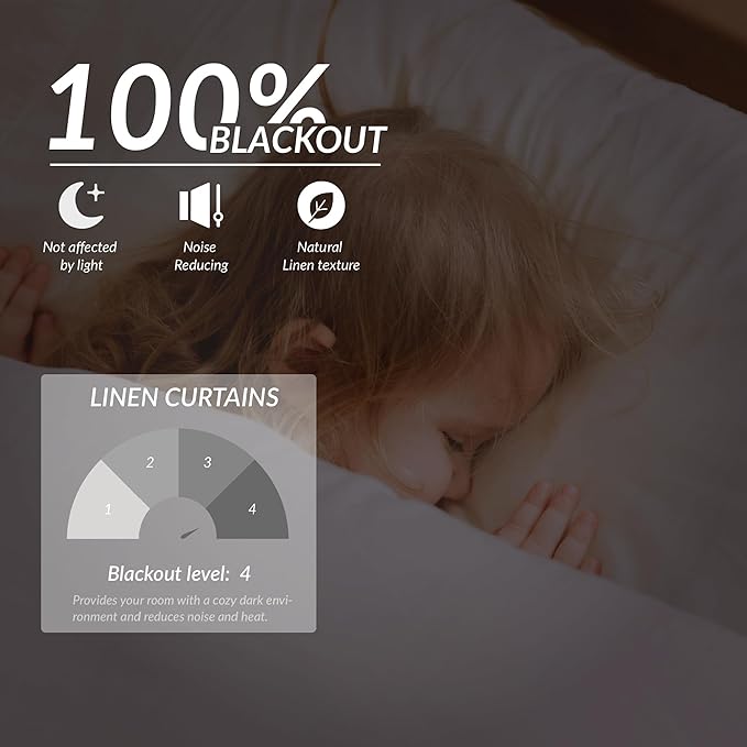 KangBang Pinch Pleated Light Grey Blackout Curtains 102 Inches Long, Linen Textured Noise Blocking Curtains for Living Room, Solid Pleat Modern Vertical Drapes with Hooks,42" W x 102" L,2 Panels
