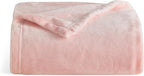 Bedsure Fleece Blanket Twin Blanket Pink - 300GSM Soft Lightweight Plush Cozy Twin XL Blankets for Bed, Sofa, Couch, Travel, Camping, 66 inch X 90 inch