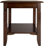 Winsome Nolan End Table, for Living Room, Bedroom, Cappuccino