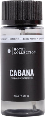 Hotel Collection Diffuser Oil-Cabana Pro-Pod-Aromatherapy Essential Fragrance-Botanical Jasmine, Bergamot & Fresh Marine Notes-50ML 1.7 Fl oz