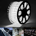 100ft LED Rope Lights Outdoor, 720 LED Connectable and Flexible Tube Lights with 8 Modes, Waterproof LED Rope Lighting for Garden, Patio, Pool, Bedroom, Party, Indoor Outdoor Decoration (White)