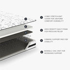 Signature Design by Ashley Twin Size Chime 8 Inch Medium Firm Innerspring Mattress with Pressure Relief Quilt Foam, Fiberglass Free, Mattress In A Box