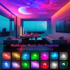 Star Projector Astronaut Galaxy Projector - Bluetooth Speaker, White Noise,Moon Nebula Night Light for Bedroom, 360° Adjustable,Timer and Remote, Star Galaxy Projectors for Kids Adult,Gift Choice