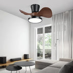 ocioc Quiet Ceiling Fan with LED Light 22 inch Large Air Volume Remote Control for Kitchen Bedroom Dining Room Patio