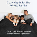 Cal King 6 Piece Sheet Set - Comfy Breathable & Cooling - Ultra-Soft Hotel Luxury Bedding Set with 8-16 Inch Deep Pockets - 1 Flat & 1 Fitted Sheet & 4 Pillowcases - Wrinkle Free & Easy Care - Black