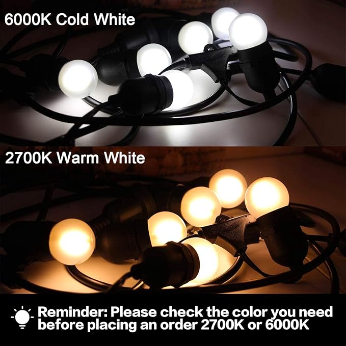 G40 1.5w Low Wattage Led Bulb Equivalent 15 Watt Standard E26 Base G14 Small Low Power Light Bulb, Frosted, Warm White 2700k, CRI 90+, 150lm, Pack of 2
