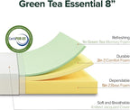 ZINUS 8 Inch Green Tea Essential Memory Foam Mattress, Full, Mattress in A Box, Affordable Mattress, CertiPUR-US Certified
