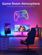 Lamomo LED Neon Rope Lights 32.8Ft, RGB LED Strip Lights Control with App/Remote, Music Sync Color Changing Waterproof Flexible Led Light Strip, Cuttable Gaming Neon Lights for Bedroom Indoor