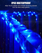 Minetom Rope Lights Color Changing, 16 Colors 108 FT 330 LED String Lights with Remote Timer, Waterproof Christmas String Light for Outside Bedroom Indoor Outdoor Decoration