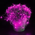 CYLAPEX 6 Pack Pink Fairy Lights String Battery Operated Fairy Lights Firefly Lights LED Starry String Lights 3.3ft 20 LEDs Silvery Copper Wire for Christmas DIY Decoration Costume Wedding Party