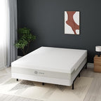 ZINUS Edgar 4 Inch Bamboo Box Spring, Mattress Foundation, Sturdy Bamboo Structure, Low Profile, Easy Assembly, King