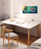 Personalized Butterfly Sign Flowers Painting Art Décor For Kids Room Custom Name Door Wall Decor, Floral Nursery Art Plate For Boys Room Girls Bedroom