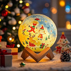 Paint Your Own Moon Lamp Kit, Cool Gifts DIY 3D Moon Night Light, Arts and Crafts for Kids Ages 8-12, Space Art Supplies Craft Kits, Girls Boy Birthday & Christmas Gifts Ages 3 4 5 6 7 8 9 10 11 12+