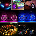 LED Strip with 24 Keys Remote Control, 2m Battery Powered Strip Lights for Party and DIY Decoration