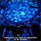 Kids Night Light Projector - USB Star Light Projector with 360 Rotation, 7 Sets of Film