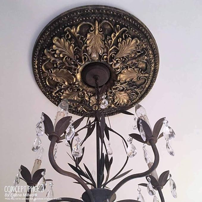 Ekena Millwork Bradford Ceiling Medallion, Rust