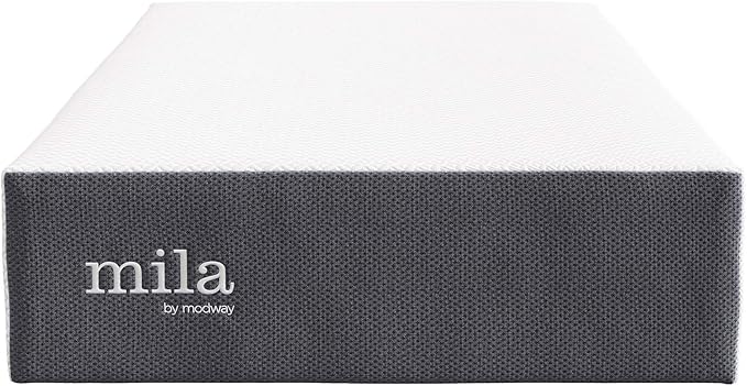 Modway MOD-7102-WHI Mila 12" Twin Mattress, White
