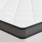 ELEMUSE 3 Inch Twin Memory Foam Mattress Topper, High Density Gel Foam Bed Toppers with Cooling Pillowtop for Back Pain Relief, Medium Firm Mattress Pad for Comfort Body Support