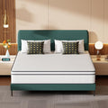 PayLessHere 12 Inch King Innerspring Mattress in a Box with Bamboo Charcoal Gel Memory Foam Fiberglass Free CertiPUR-US Certified Medium Firm Spring Mattress Pressure Relief,King