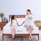 Sunrising Bedding 8 inch Twin Natural Latex Mattress, Individually Encased Pocket Coil, Firm, Supportive, Naturally Cooling, Organic Mattress, 120-Night Free Trial, 20-Year Warranty