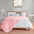 Walensee Fleece Blanket Plush Throw Fuzzy Lightweight (King Size 108x90 Pink) Super Soft Microfiber Flannel Blankets for Couch, Bed, Sofa Ultra Luxurious Warm and Cozy for All Seasons