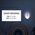 Disney Frozen Olaf Color-Changing LED Night Light, Plug-in, Dusk-to-Dawn Sensor, High/Low White, Collectors Edition, UL-Listed, Ideal for Bedroom, Nursery, Bathroom, 46693
