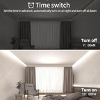 COB LED Strip Lights 100ft,6000K DC 24V Dimmable White Flexible LED Rope Lights for Bedroom,with Remote and app Control LED Lights Strip for Living Room, Shelf, Cabinet