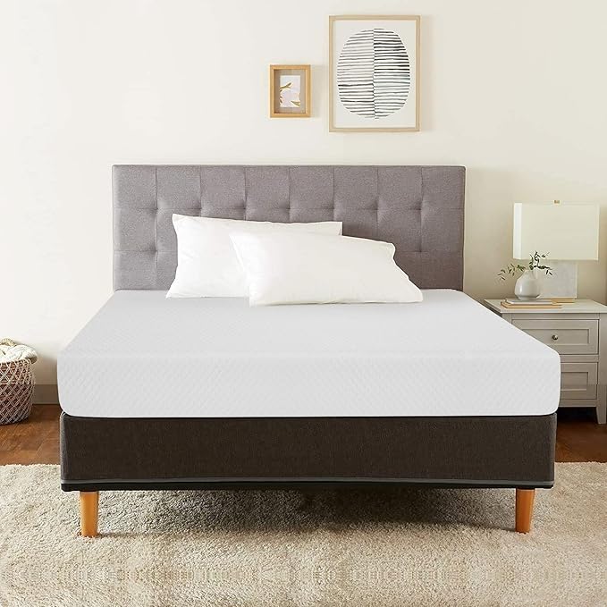 PayLessHere 8 Inch Queen Gel Memory Foam Mattress Fiberglass Free/CertiPUR-US Certified/Bed-in-a-Box/Cool Sleep & Comfy Support