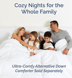 Queen Size 4 Piece Sheet Set - Comfy Breathable & Cooling Bed Sheets Set - Hotel Luxury Bedding for Women, Men, Kids, Teens, Boys & Girls - Deep Pockets, Soft and Wrinkle Free - Oeko-Tex - Off White