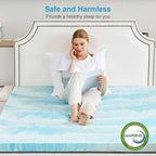 Mattress Topper, Twin XL Cooling Memory Foam Bed Toppers, 3 Inch Soft Mattress Pads for Sleeper Sofa, RV, Camper, CertiPUR-US Certified