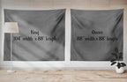 Lunarable Royal Blue Tapestry King Size, Vintage Eastern Circular Floral Old Fashioned Design, Wall Hanging Bedspread Bed Cover Wall Decor, King Size, Blue Yellow