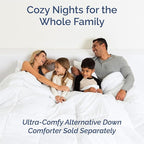 Split King Sheets Set 7 Piece - Includes 4 Pillowcases - Bed Sheets Split King - Soft Hotel Luxury Bedding - Cooling, Comfy & Breathable - 1 Flat & 2 Fitted & 4 Pillowcases w/ Deep Pockets - White