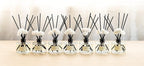 CULTURE & NATURE Reed Diffuser Set 6.7oz (200ml) Orange Blossom Scented Diffuser with Sticks Home Fragrance Reed Diffuser for Bathroom Shelf Decor