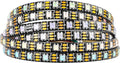 BTF-LIGHTING WS2812B IC RGB 5050SMD Pure Gold Individual Addressable LED Strip 16.4FT 300LED 60Pixel/m Flexible Full Color IP65 DC5V for DIY Chasing Color Project(No Adapter or Controller)