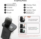 Lighting EVER Plug in Rope Lights with Small Tube, 1/4 in Pencil-Size, 100 LED Copper Wire String Lights in 33 ft Tube, Cool White 6000K, Thin Light Rope for Railing, Fence, Balcony, Not Connectable