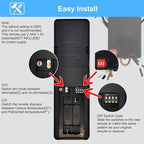CENMING HD3 Replacement Remote for Hampton Bay Home Decorators Collection Ceiling Fan Remote Control,w/Thermostatic Control Light Dimmer Timer,for KUJCE10320 TR222A 2AAZPHD3 HD3(Remote Only)