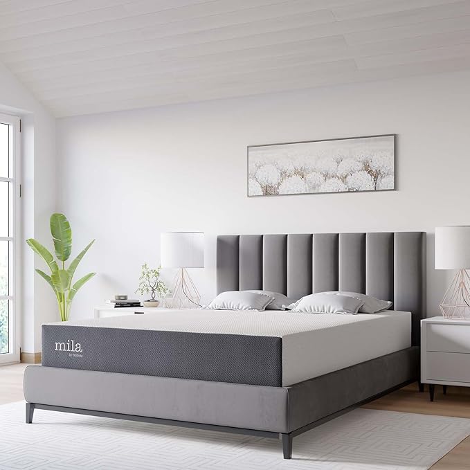 Modway Mila Firm 10" Fiberglass Free Memory Foam King Mattress