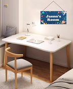 Personalized Signs Stars Rocket Sign For Boys Room Alien Wall Art Decoration Exquisite Decorative Signs Custom Name for Kids Room Wall Art Decor Outer Space Themed Nursery Decor For Girls Bedroom