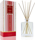 Urban Naturals Christmas Morning Reed Diffuser Set – Aromatic Rosemary, Eucalyptus, Balsam Spruce, Orange, Cedar & Amber – Sleek Rectangular Refillable Glass Bottle – Made in The USA