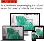 GO Premium Ultra Soft Fleece Blanket, Super Large Queen Size - Emerald Green Color, Perfect Cozy Gift, Super Warm Comfy - ECO-Certified, Hypoallergenic, 90" x 90"