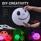LOFTEK 16-inch Large Nursery Night Light Ball: 16 Colors Change Floating Light with Remote Control, Rechargeable and Waterproof Night Lights,for Home Decor Study Area, Living Room