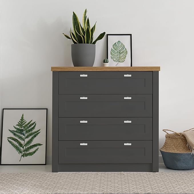 20 Pack Brushed Nickel Cabinet Knobs - Kitchen Cabinet Knobs Silver Cabinet Pulls for Kitchen Cabinet Drawer Stainless Steel Dresser Knobs for Cabinet Hardware 2in Length Single Hole Square