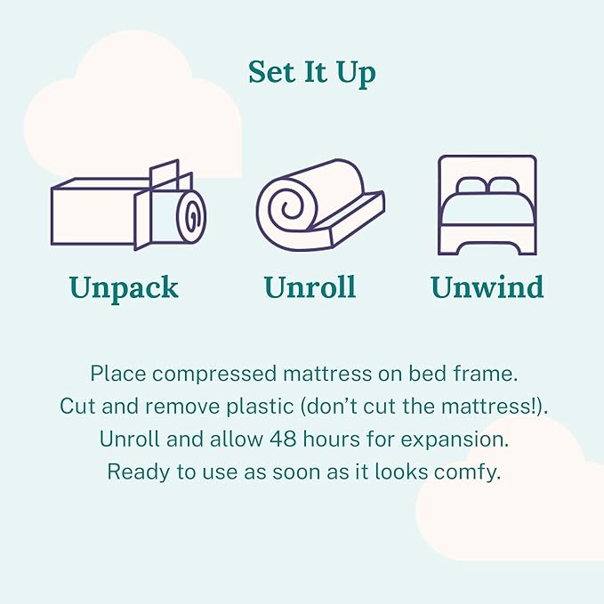 Sleep Innovations Marley Hybrid 10 Inch Cooling Gel Memory Foam and Innerspring Coil Mattress, Queen Size, Bed in a Box, Medium Firm Advanced Support
