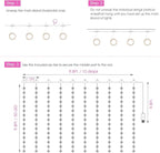 Minetom Curtain Lights, 300 LED Dimmable Fairy Lights with Remote and Timer, 8 Modes, USB Powered String Lights for Room Wall Party Xmas Indoor Decor, Pink