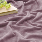 BEDELITE Fleece Blanket Dusky Violet Throw Blankets for Couch & Bed, Luxury Plush Cozy Fuzzy Blanket 50x60 inches, Super Soft Warm Lightweight Throw Blanket for Travel Camping